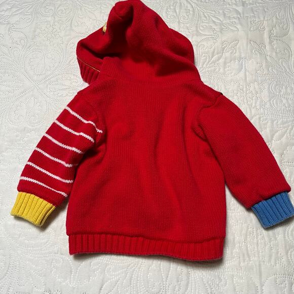 Hanna Andersson Sweater Monster Jacket Size 6-12m - Picture 3 of 9